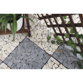 Fake Grass Deck Tile Flooring Anti-Rot Turf Grass Deck Tile DIY Interlocking Deck Flooring